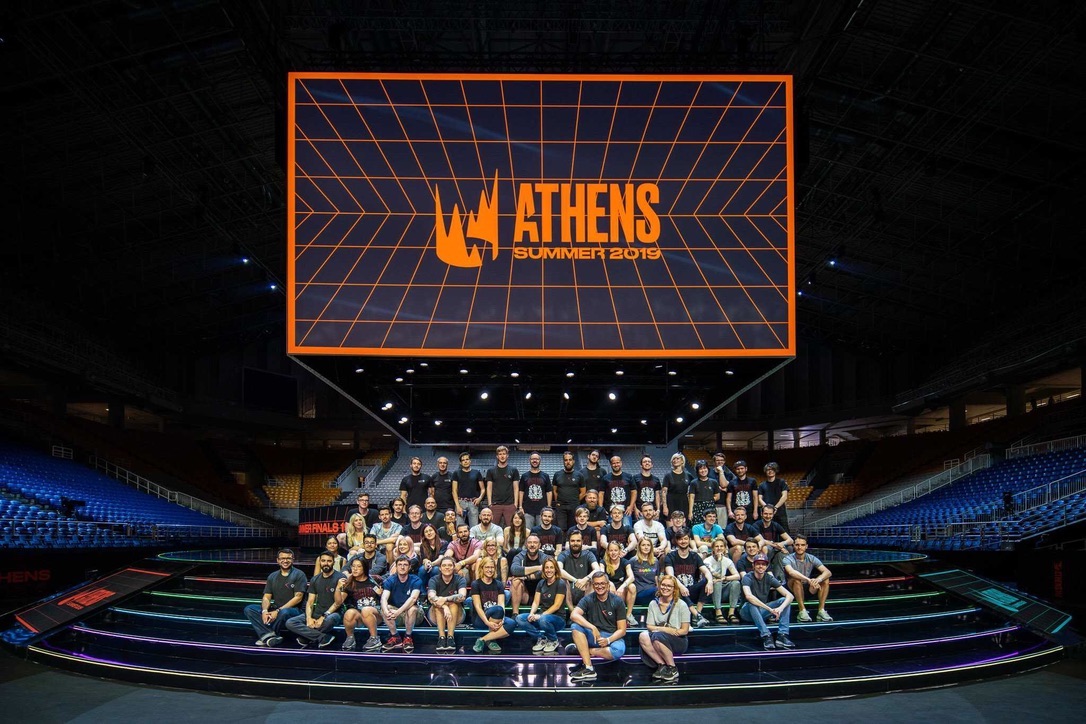 Riot Games Berlin,  Germany LEC Summer Finals 2019 Athens, Greece Live Production Team Photos